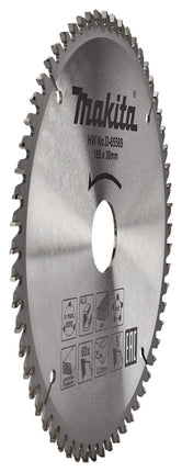 Makita Cirkelzaagblad DIV. Materialen Zaagblad Multi 185X30 60T 5G – D-65589