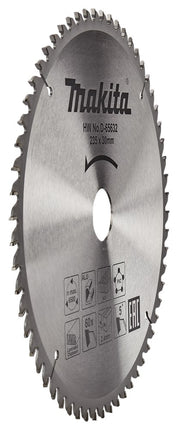 Makita Cirkelzaagblad 235X30X2,4 60T 5G Zaagblad Multi 235X30 – D-65632