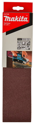 Makita Schuurband K80 76X610 Red - 5st – D-67169