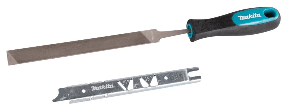 Makita Platte Vijl met EEN Dieptesteller MAL Set Dptestellermal – D-70998