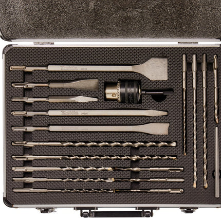 Makita BOOR-/beitelset 18-Delig – D-71180