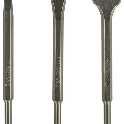 Makita Beitelset 3-Delig SDS Pu/kd/pl 255mm – D-71314