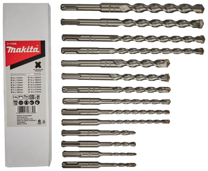 Afbeelding Makita pbs: borenset 14-dlg sds-plus D-71956
