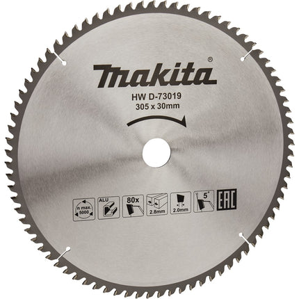 Makita HM Zaagblad ALU 305X30 80T 5G 350X30 – D-73019