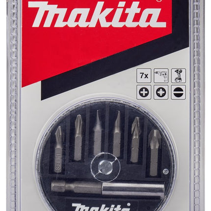 Makita Schroefbitset 7-Delig Bithouder – D-73271
