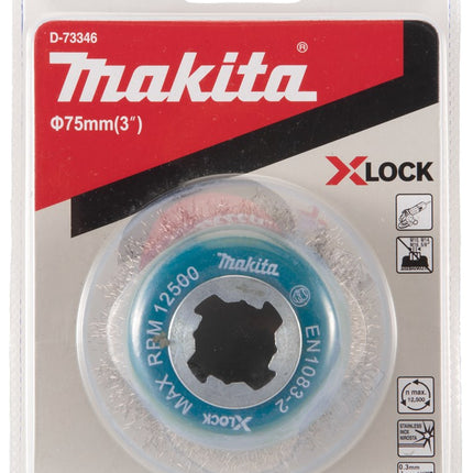 Makita Komborstel 75mm X-LOCK 75mm – D-73346