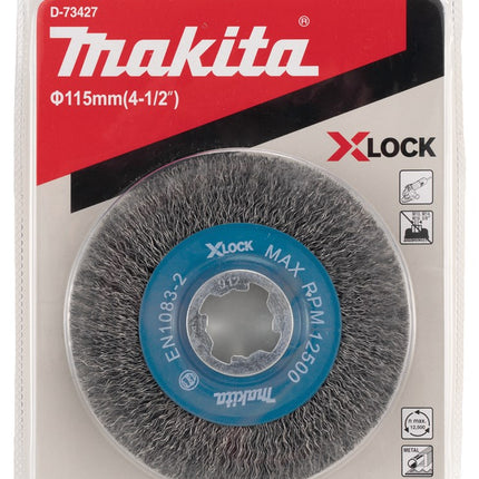 Makita Kegelborstel 115mm X-LOCK Wielborstel 115mm – D-73427