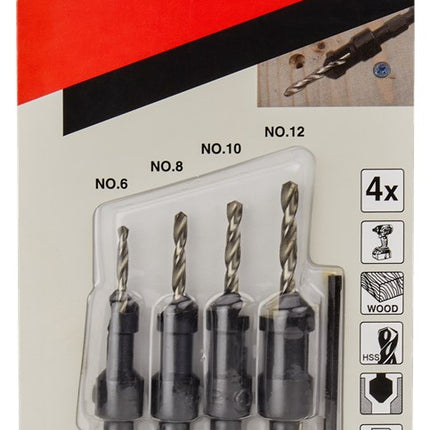Makita VerzinkBoor QUAD Driver-SET – D-73455