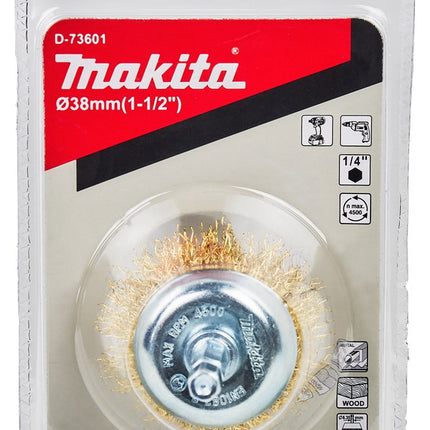 Makita Komborstel ZK1/4" " X38mm 38mm 1/4" Mess – D-73601