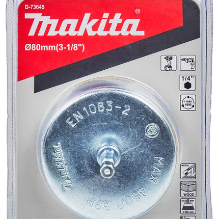 Makita Komborstel ZK1/4" " X80mm 80mm 1/4" Vermes – D-73645