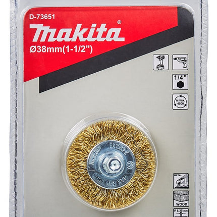Makita Rondborstel ZK1/4" " X38mm – D-73651