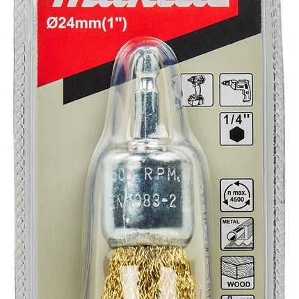 Makita Penseelborstel ZK1/4" " X24mm – D-73726