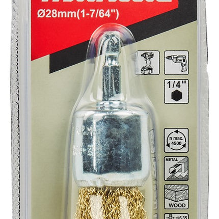 Makita Penseelborstel ZK1/4" " X28mm – D-73732