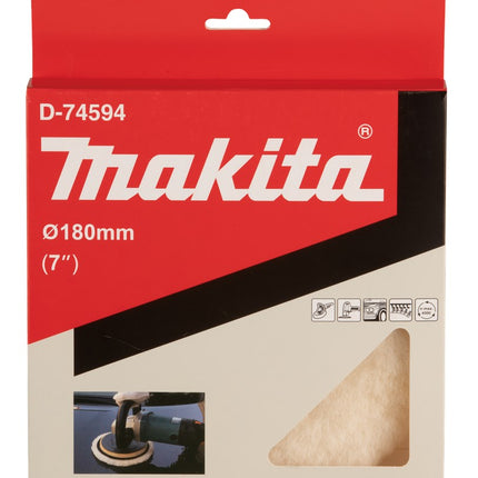 Makita Polijstschijf WOL 180mm – D-74594