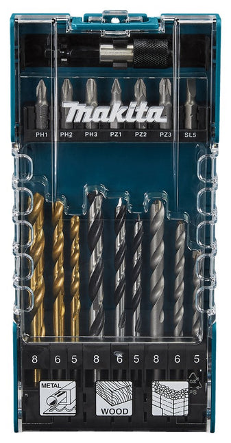 Makita BOOR-/schroefbitset 17-DLG – D-74887