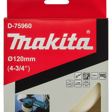 Makita Spons Wit Hard Medium 120mm – D-75960