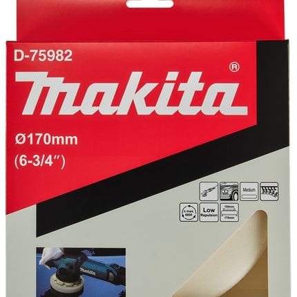 Makita Spons Wit Hard Medium 170mm – D-75982