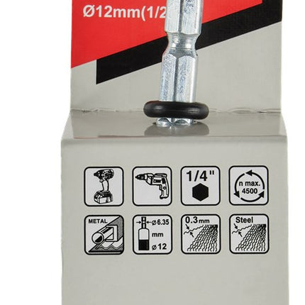 MAKITA D-76510 PENSEELBORSTEL 1/4"X12MM