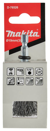 MAKITA D-76526 PENSEELBORSTEL 1/4"X19MM