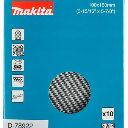 Makita SCHUURNET 100X150MM K240 D-78922