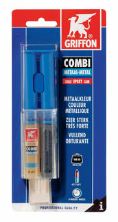 6304058 GR Combi Metaal double syringe card 24 ml NL/FR