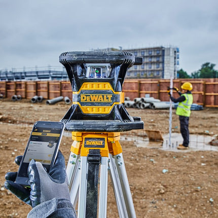 DeWALT 18v roterende laser groen bluetooth DCE080D1GS