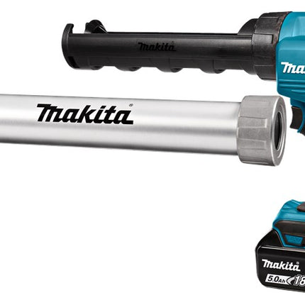 Makita DCG180RTX 18V Lijm- en Kitspuit met 5.0Ah Accu