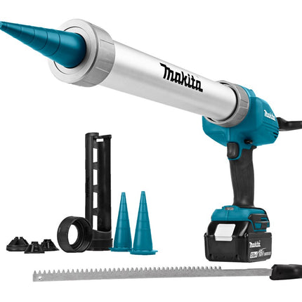 Makita DCG180RTX 18V Lijm- en Kitspuit met 5.0Ah Accu