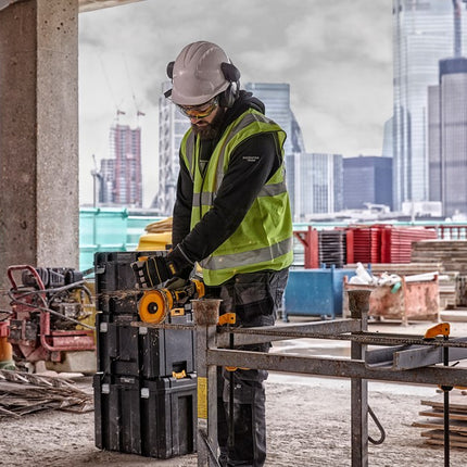 DeWALT 54v xr flexvolt 125mm haakse slijper in tstak - zonder accu en lader DCG418NT