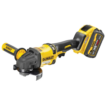 DeWALT 54v xr flexvolt haakse slijper 125mm - 2x 9.0ah accu's en snellader DCG418X2