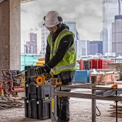 DeWALT 54v xr flexvolt haakse slijper 125mm - 2x 9.0ah accu's en snellader DCG418X2