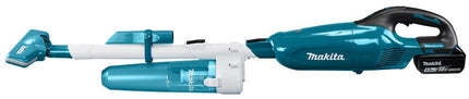 Makita DCL280FTC 18V Steelstofzuiger Blauw