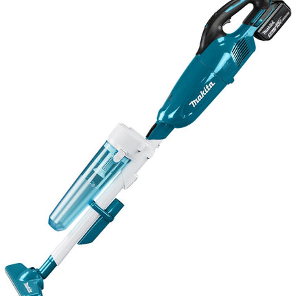 Makita DCL280FTC 18V Steelstofzuiger Blauw