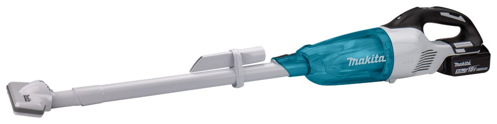 Makita DCL281RTWX 18V Steelstofzuiger Wit