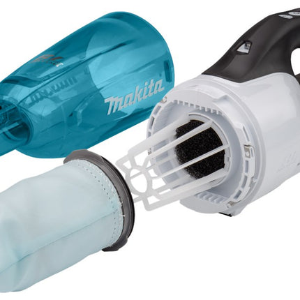 Makita DCL281RTWX 18V Steelstofzuiger Wit