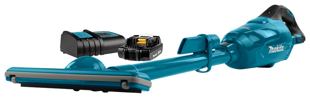 Makita DCL282FSY 18V Steelstofzuiger Blauw