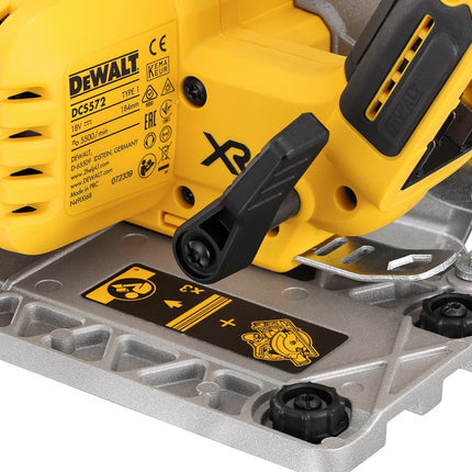 DeWALT 18v xr brushless 184mm cirkelzaag DCS572NT