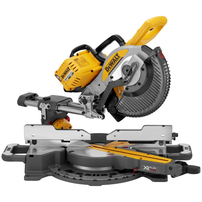 DeWALT 54v xr flexvolt 250mm afkort- en verstekzaag - zonder accu en lader DCS727N