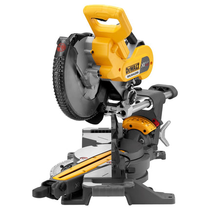 DeWALT 54v xr flexvolt 250mm afkort- en verstekzaag - 2x 6.0ah accu's en snellader DCS727T2