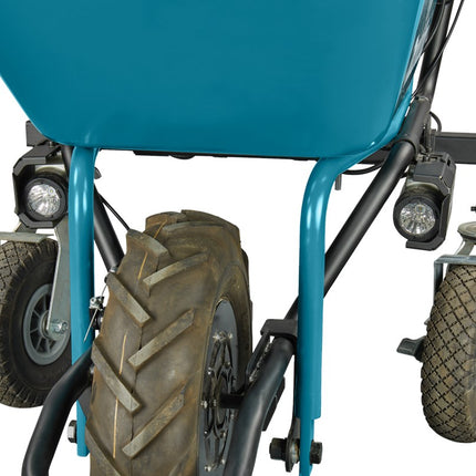 Makita DCU180ZX2 18V Kruiwagen met Bak zonder Tilbelasting