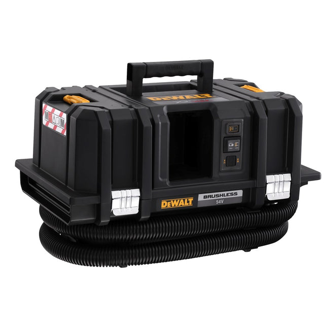 DeWALT 54v xr flexvolt m-klasse nat&droog stofzuiger - in karton zonder accu's en lader DCV586MN