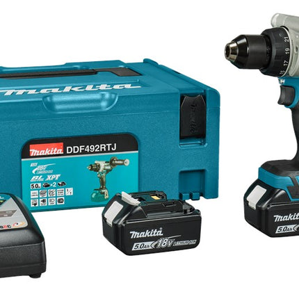 Afbeelding Makita lxt 18 v boor-/schroefmachine DDF492RTJ