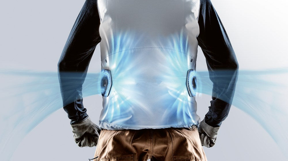 Makita DFV210ZL Geventileerd Vest l