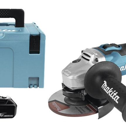 Afbeelding Makita 18 v haakse slijper 125 mm DGA504RTJ