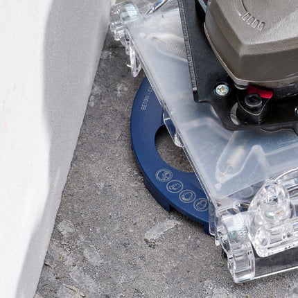 Carat DUSTPROTECT STOFKAP 115/125MM SLIJPKOP  TRANSPARANT