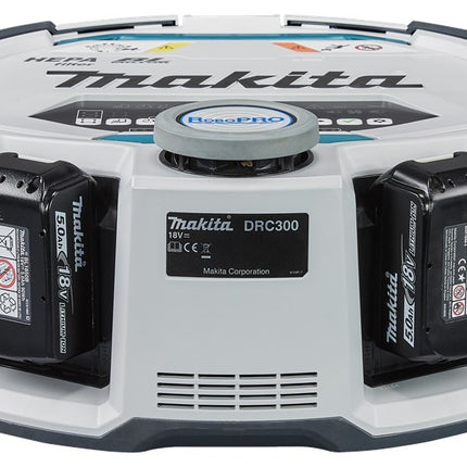 Makita DRC300PG2 18V Robocleaner Robotstofzuiger 6.0Ah 2 stuks.