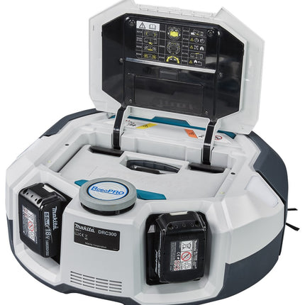 Makita DRC300PG2 18V Robocleaner Robotstofzuiger 6.0Ah 2 stuks.