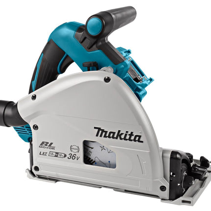 Makita DSP600ZJ2 2X18V Invalcirkelzaag 165mm met Geleiderail
