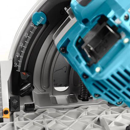Makita DSP600ZJ2 2X18V Invalcirkelzaag 165mm met Geleiderail