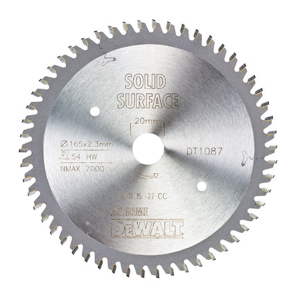 DeWALT Cirkelzaagblad DT1087